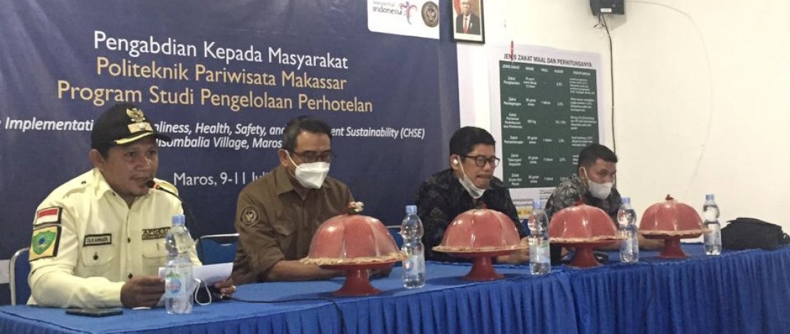 Bakal Jadi Desa Wisata, Poltekpar Makassar Sasar Desa Nisombalia Maros Gelar CHSE