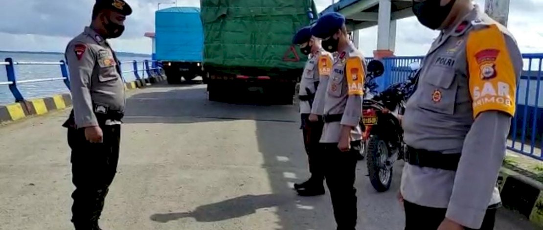 Hentikan Aktivitas, Hening Cipta untuk Korban COVID Juga Dilaksankan Personel Brimob Bone