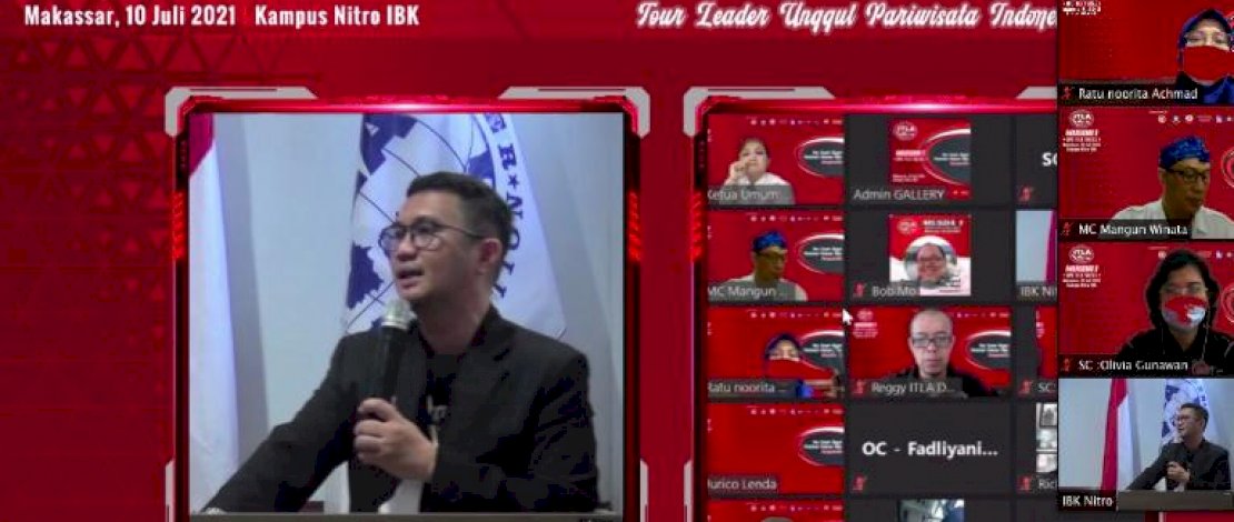 Devo Khadafi menjadi keynote speaker pada Musda ITLA Sulsel, yang digelar secara hybrid, Sabtu, 10 Juli 2021. Devo Khadafi menjadi keynote speaker pada Musda ITLA Sulsel, yang digelar secara hybrid, Sabtu, 10 Juli 2021.