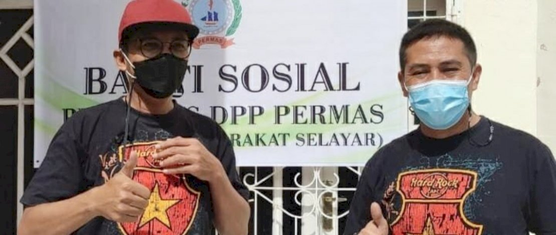 Pengurus DPP Permas Gelar Kerja Bakti Bersihkan Gedung Pertemuan Masyarakat Selayar