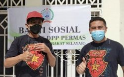 Pengurus DPP Permas Gelar Kerja Bakti Bersihkan Gedung Pertemuan Masyarakat Selayar
