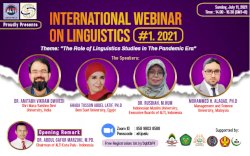Dosen Fakultas Sastra UMI Jadi Keynote Speaker di International Webinar