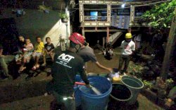 Saluran PDAM terputus pasca banjir, ACT siapkan layanan air bersih untuk warga Tarowang Jeneponto