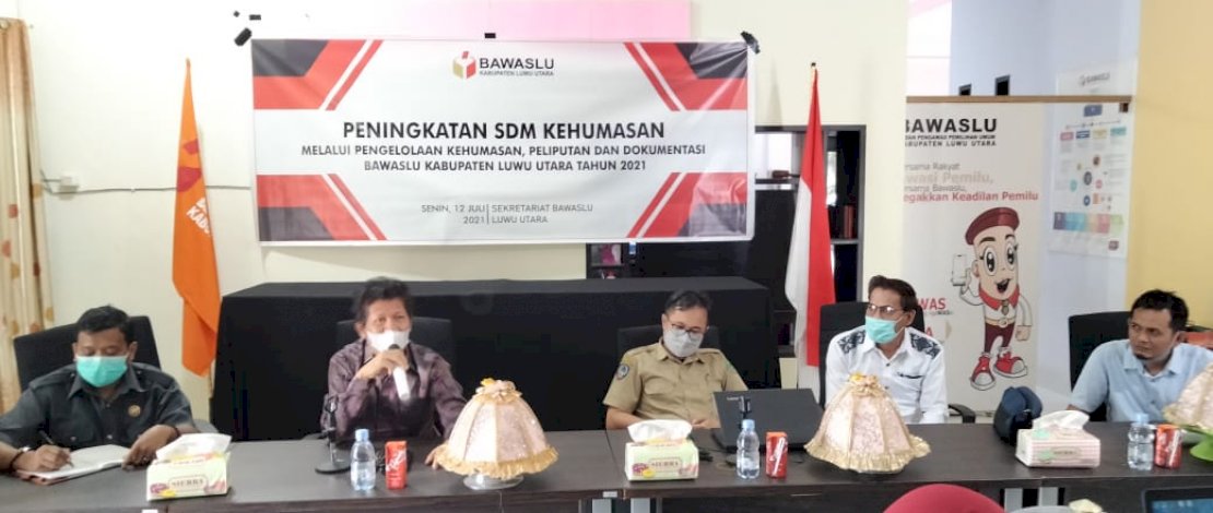 Bawaslu Luwu Utara Gelar Kegiatan Peningkatan SDM Kehumasan