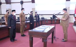 Sekda Sulsel Abdul Hayat Gani Lantik 46 Pejabat Eselon III dan IV