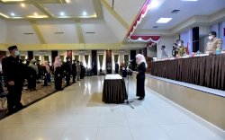 Pertama di Sulsel, Bupati Luwu Utara Lantik 199 Pejabat Dengan Sistem Blended