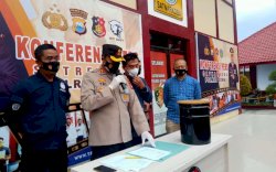 Oknum Anggota Satpol PP Gowa Pemukul Wanita Diperiksa di Mapolres Gowa