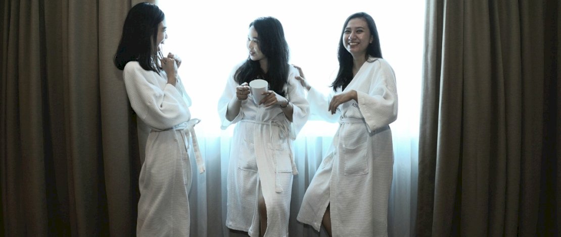 Potret asiknya menginap di Aston Makassar dengan pelayanan ramah dan menyenangkan.