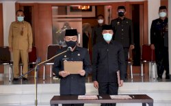 Lantik Pejabat Fungsional, Ilham Azikin Minta ASN Beri Pelayanan yang Humanis 