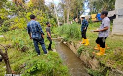 Cegah Luapan Air, Struktur Saluran Pembuang Dalam Kota Masamba Dibuat Permanen 