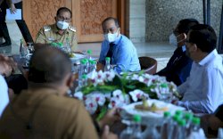 Bertemu Walikota Danny, PHRI Siap Terapkan Disiplin  PPKM Darurat Level IV