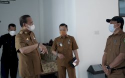 PPKM Masih Berlangsung, Terapkan WFH, Bupati Luwu Sidak Dinas PUPR