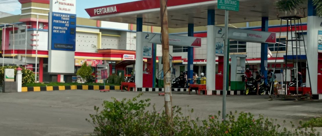 SPBU Maccorawalie, Pinrang.