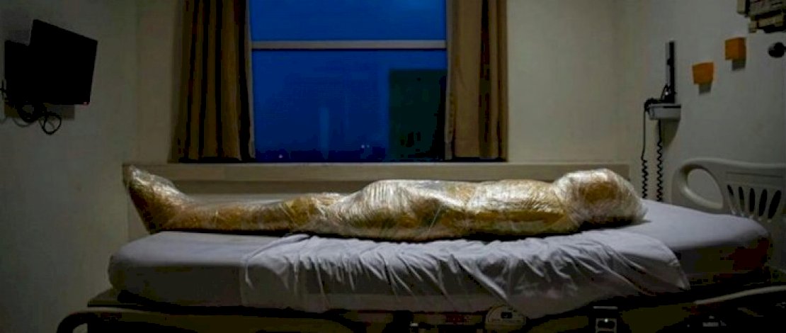 Ilustrasi jenazah Covid-19