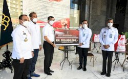 Bantu Masyarakat Bertahan Hidup di Tengah Pandemi, Kemenkumham Salurkan 46 Ribu Paket Sembako