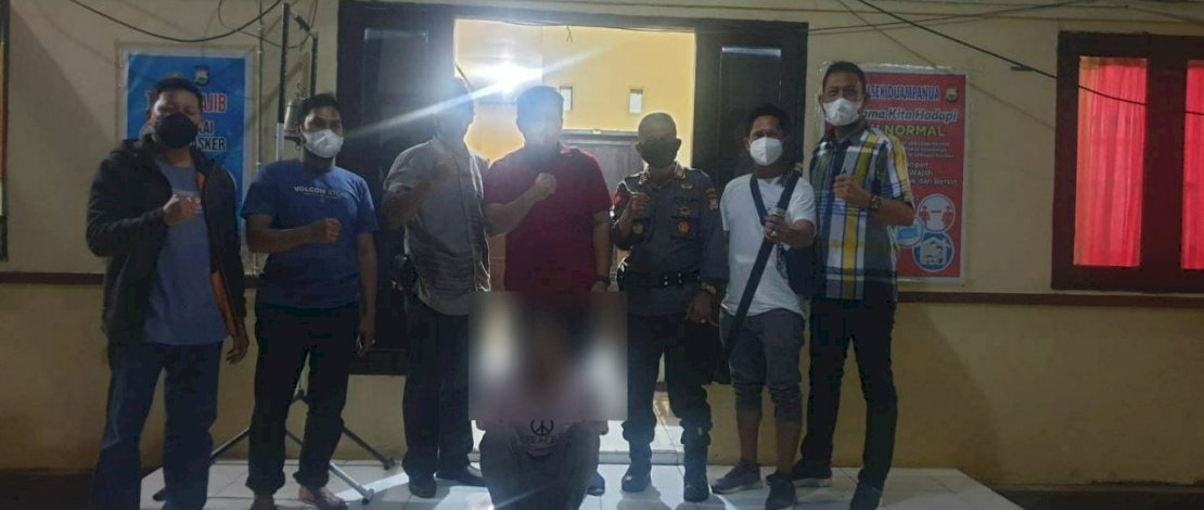 Pelaku pembunuhan dan TKP pembunuhan di Duampanua, Pinrang.