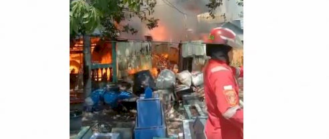 Kebakaran di Rappocini