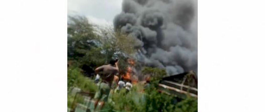 Kebakaran di Rappocini