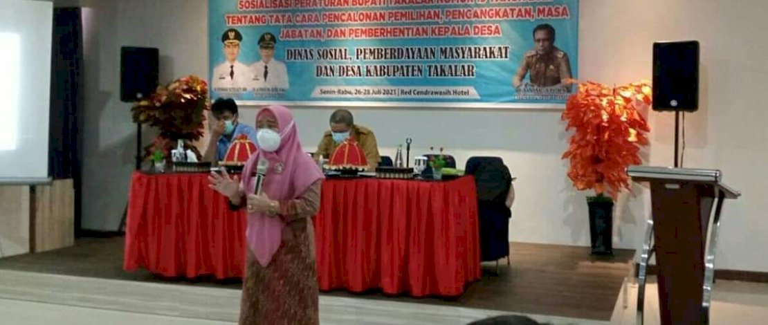 Hadapi Pilkades Mendatang, Pj Kades dan Ketua BPD Se-Takalar Divaksin