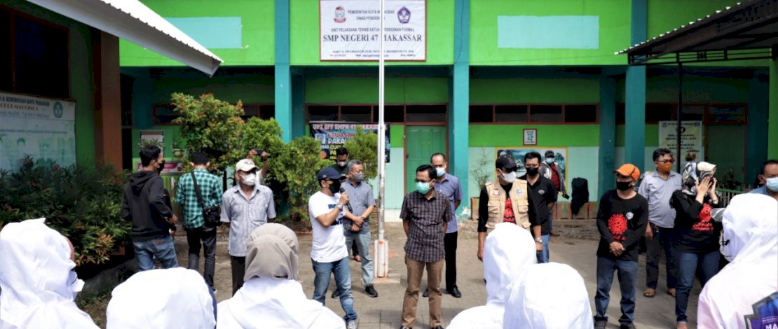 Pejabat Struktural Sekretariat DPRD Makassar ikut serta dalam rangka pemantauan dan koordinasi program Makassar Recover.