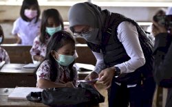 Sekolah Tatap Muka di Kec Seko Luwu Utara Pastikan Disiplin Prokes