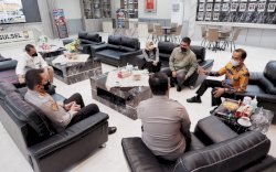 Pimpinan DPRD Makassar Silaturahmi dengan Kapolda Sulsel