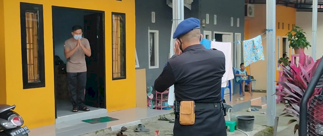 Gandeng BAZNAS, Brimob Bone Salurkan Bantuan Untuk Personel Yang Isolasi Mandiri