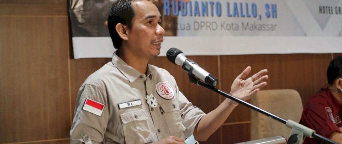 Kunjungi Mamajang dan Mariso, Pesan Rudianto Lallo ke Warga: Janganki Putus Semangat, Sekolahkan Anakta