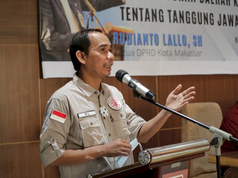 Ketua DPRD Makassar RL Gelar Sosialisasi Perda Nomor 2 Tahun 2016