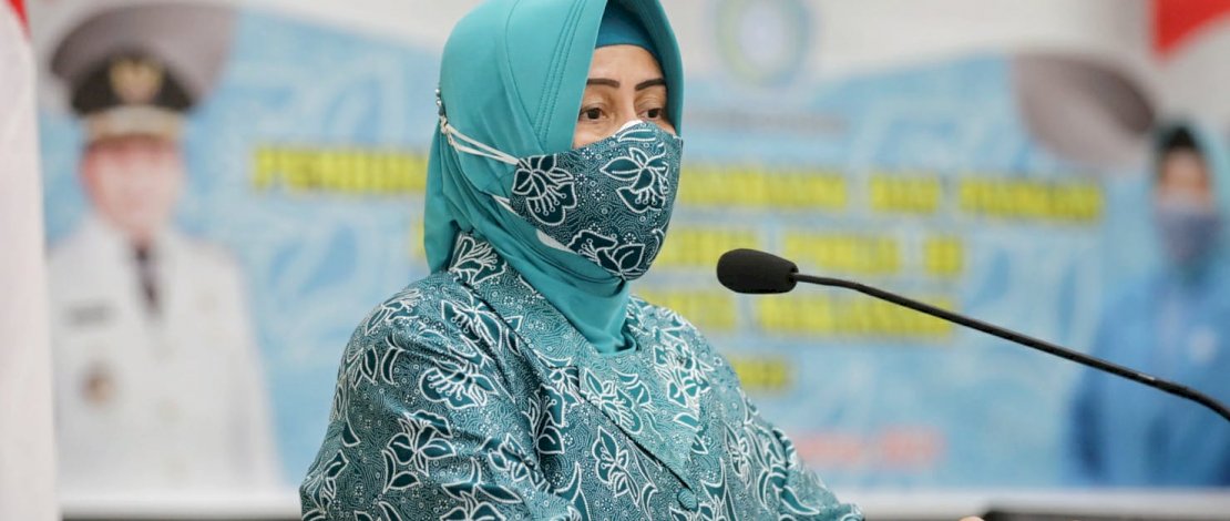 Ketua TP PKK Kota Makassar, Indira Yusuf Ismail