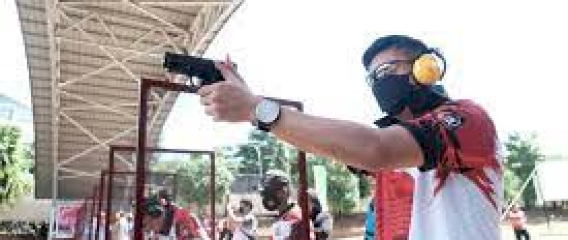 Raih Peringkat Tertinggi Di Kejuaraan Menembak Kapolda Sulsel Cup, Adnan: Ini Capaian Pertama Saya