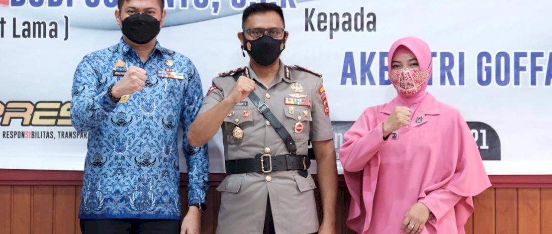 Sambut Kapolres Baru, Adnan Harap Dapat Bersinergi Majukan Kabupaten Gpwa