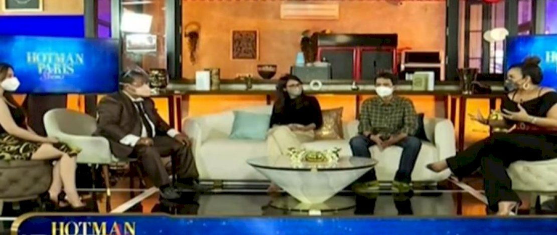 Wenny Ariani, mantan Kekasih Rezky Aditya saat menghadiri acara Hotman Paris Show