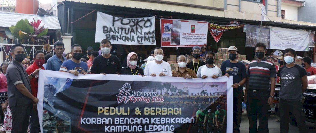 MCC Turun Tangan Bantu Korban Kebakaran Kampung Lepping 