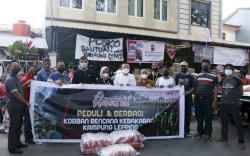 MCC Turun Tangan Bantu Korban Kebakaran Kampung Lepping 