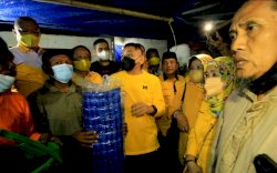 Total Bantu Warga, Appi Kembali Bawa Bantuan untuk Korban Kebakaran di Kompleks Lepping