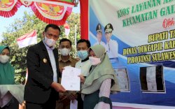 Percepat Pelayanan di Masyarakat, Bupati Takalar Launching Pelayanan Adminduk Online