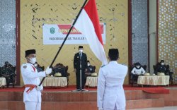 Bupati Takalar kukuhkan Paskibraka 2021 