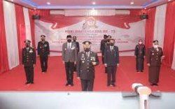 HUT Bhayangkara Ke-75, Bupati Adnan Ajak Polres Gowa Kompak Bangun Daerah