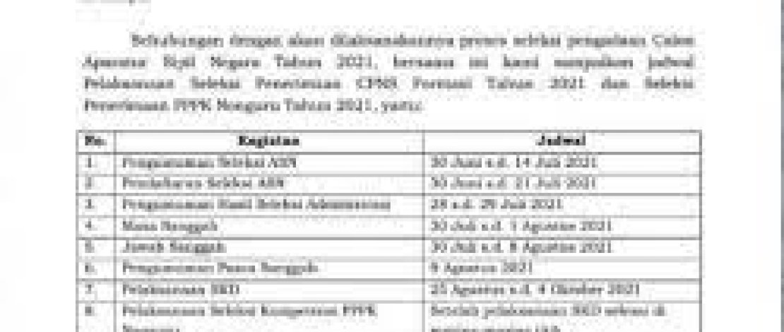 Kabupaten Gowa Siapkan 540 Formasi untuk CPNS dan PPPK