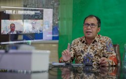 Didaulat Jadi Narasumber Isolasi Apung, Danny Paparkan Strategi dihadapan Dirjen Hubla
