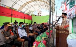 Wali kota Danny Letakkan Batu Pertama Pembangunan Masjid Babu Taubah