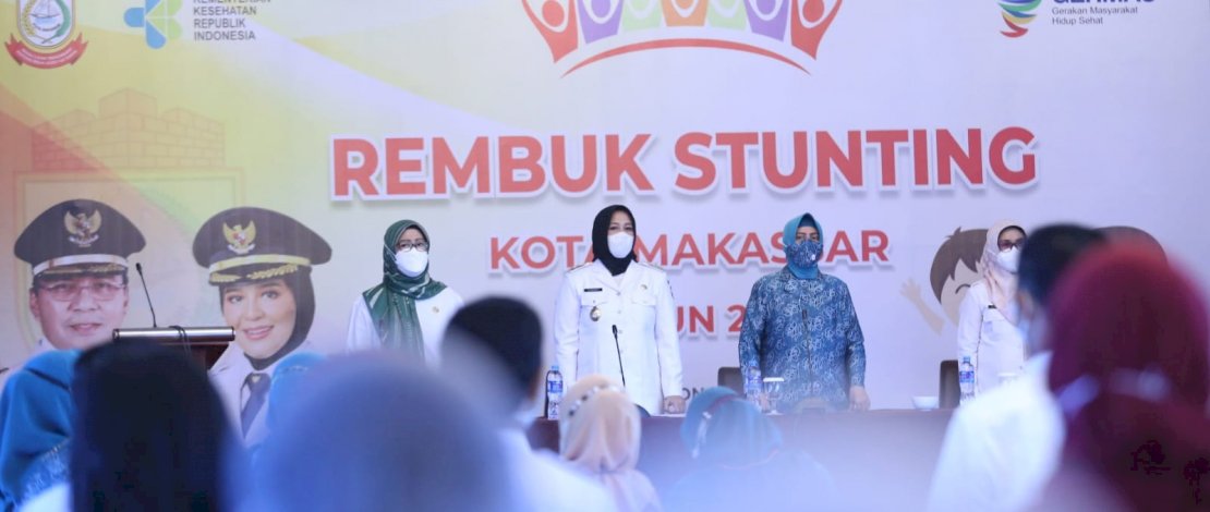 Wakil Walikota Tandatangani Komitmen Bersama  Percepat Penanganan Stunting di Kota Makassar  
