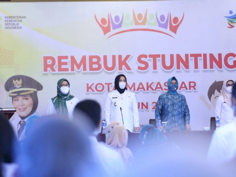 Wakil Walikota Tandatangani Komitmen Bersama  Percepat Penanganan Stunting di Kota Makassar  