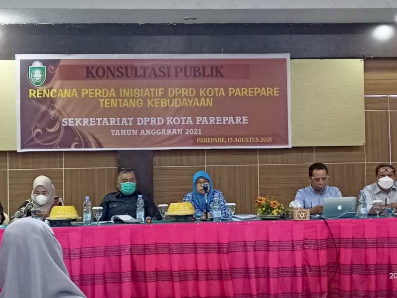 DPRD Parepare Gelar Konsultasi Publik Tiga Ranperda Inisiatif