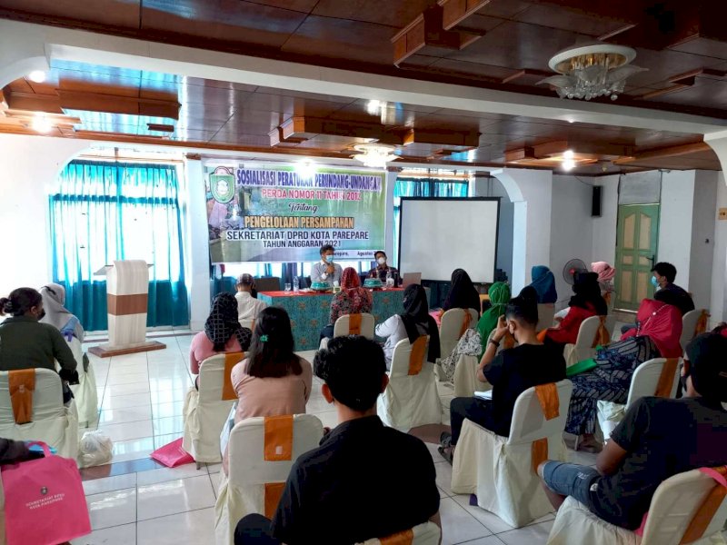 Sosialisasikan Perda Pegelolaan Persampahan, Legislator DPRD Parepare Fudail Gandeng DLH