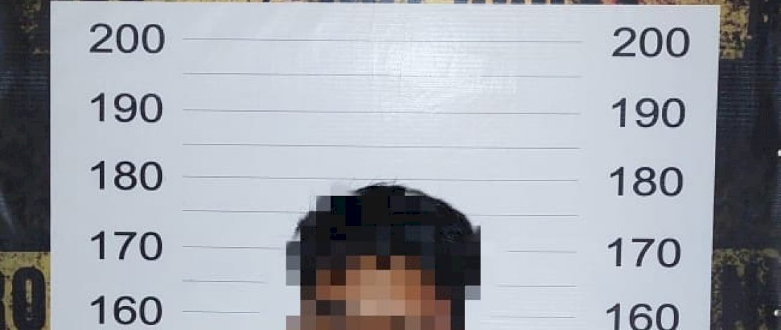 Pelaku dan barang bukti.