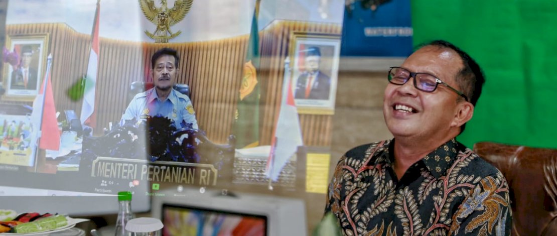Mentan Syahrul Apresiasi Wali Kota Danny Tingginya Produksi Cabai di Lorong Makassar