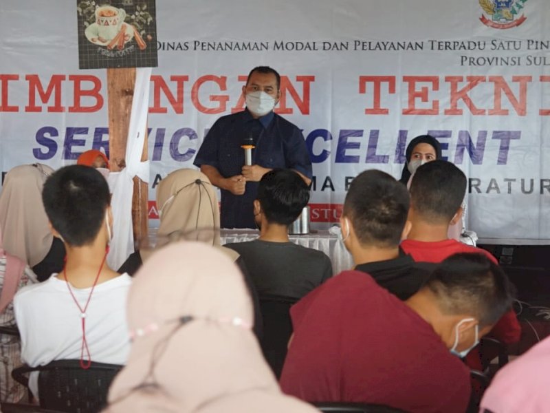 Tingkatkan Kualitas Pelayanan Publik, Dinas PMPTSP Sulsel Gelar Bimbingan Teknis Service Excellence