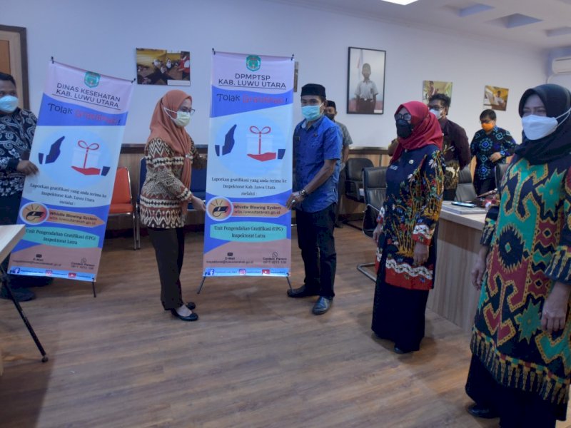 Kendalikan Gratifikasi di Lingkup Pemda Luwu Utara, Bupati Indah Hadirkan Aplikasi WBS